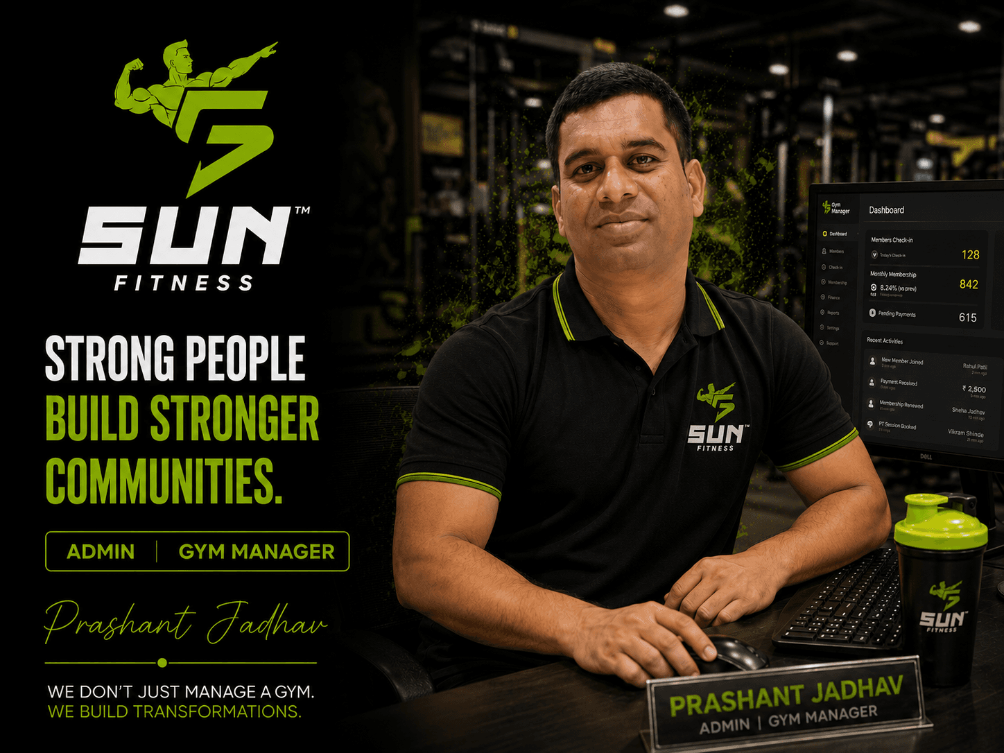 Prashant Jadhav - Gym Manager / Trainer at Sun Fitness Beed