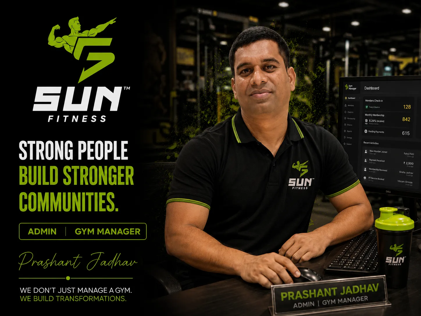 Prashant Jadhav - Gym Manager / Trainer at Sun Fitness Beed