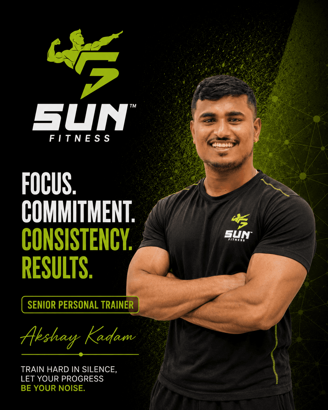 Akshay Kadam - Expert Fitness Trainer at Sun Fitness Beed