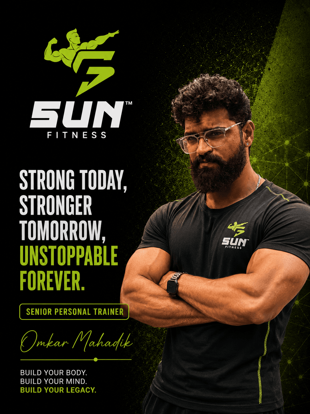 Omkar Mahadik - Expert Fitness Trainer at Sun Fitness Beed