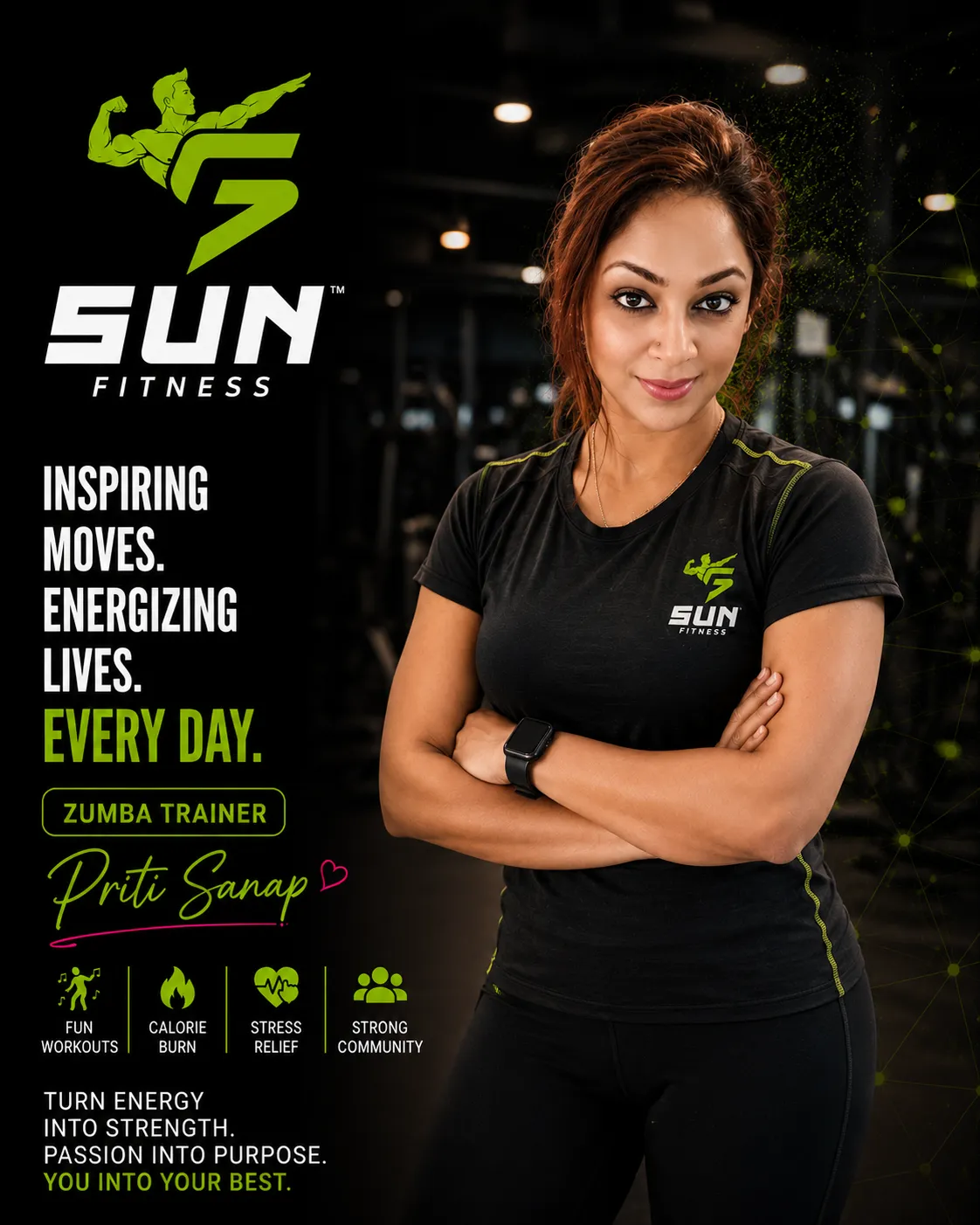 Priti Sanap - Expert Fitness Trainer at Sun Fitness Beed