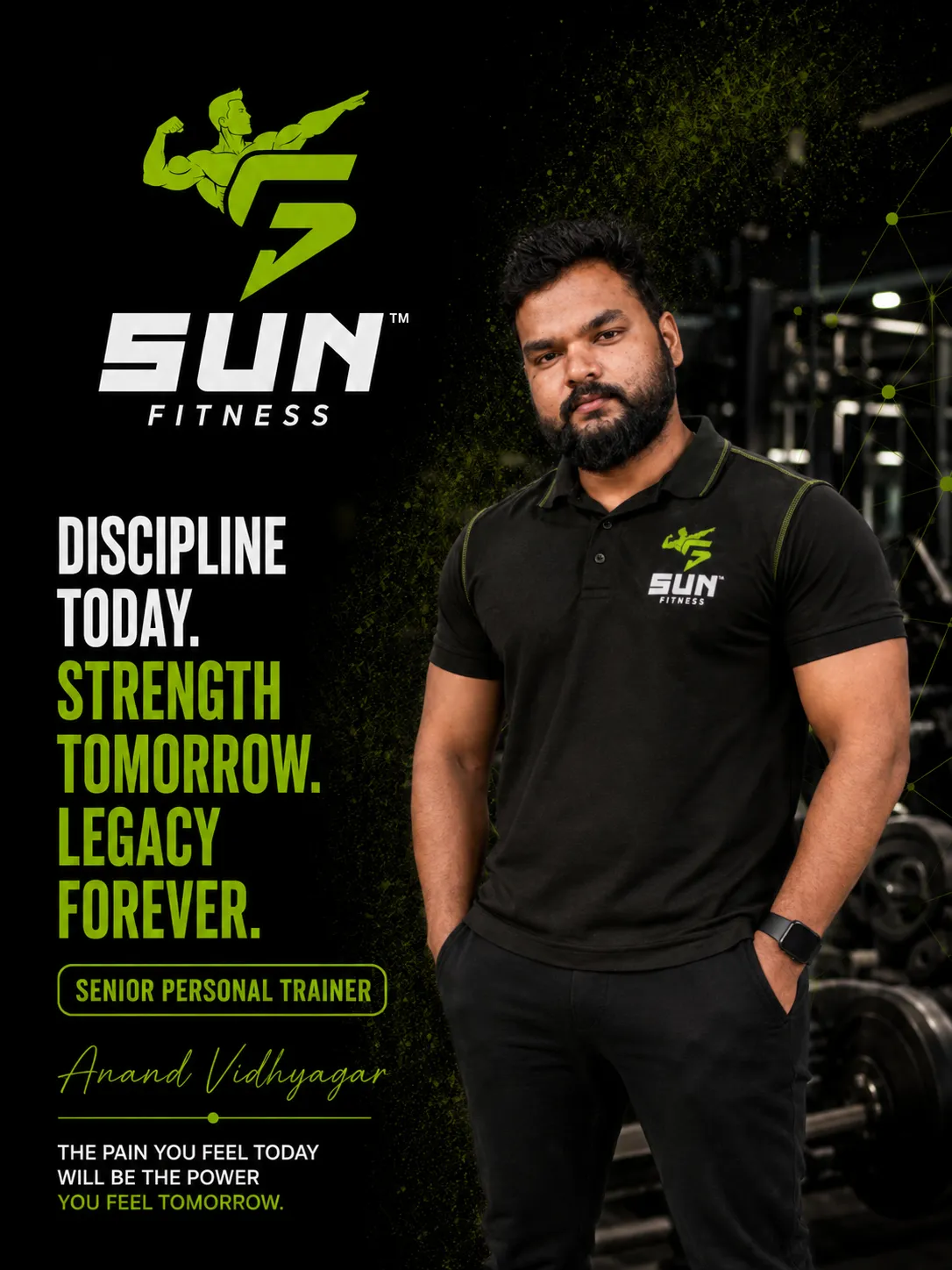 Anand Vidyagar - Expert Fitness Trainer at Sun Fitness Beed